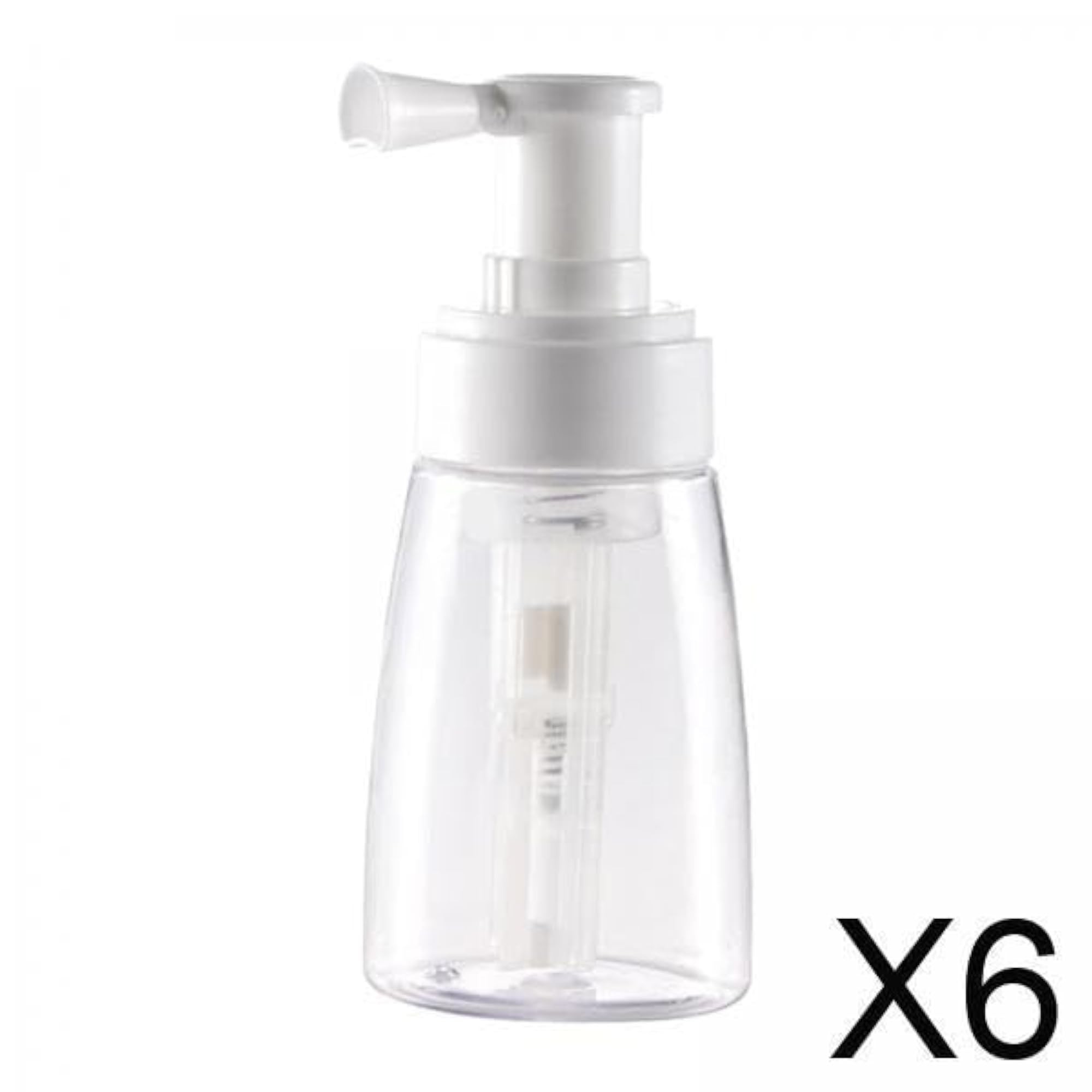 6x Clear Hairdressing Spray Bottle Travel Cosmetics Blower
